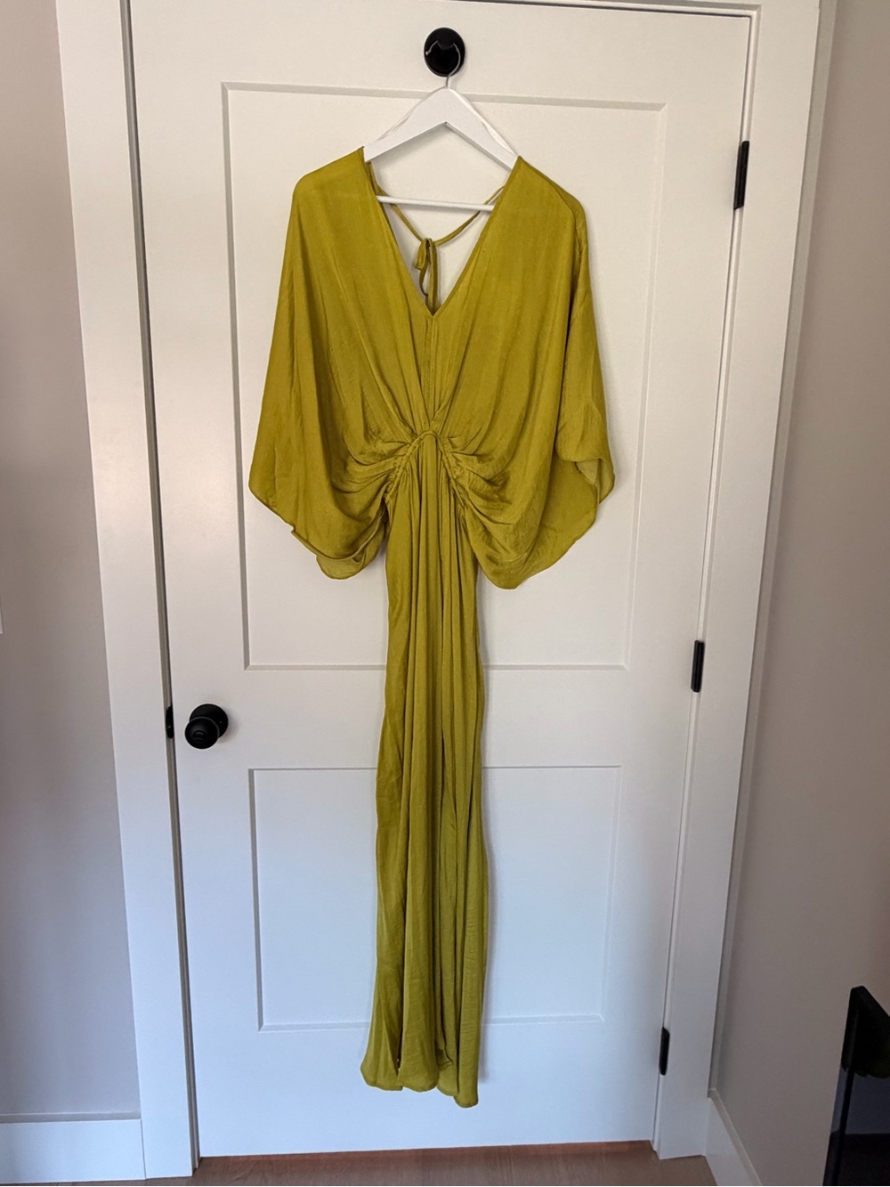 Aakaa Green Maxi Dress